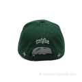 Lettera di cotone 100% Appliques 5 pannelli Baseball Cap